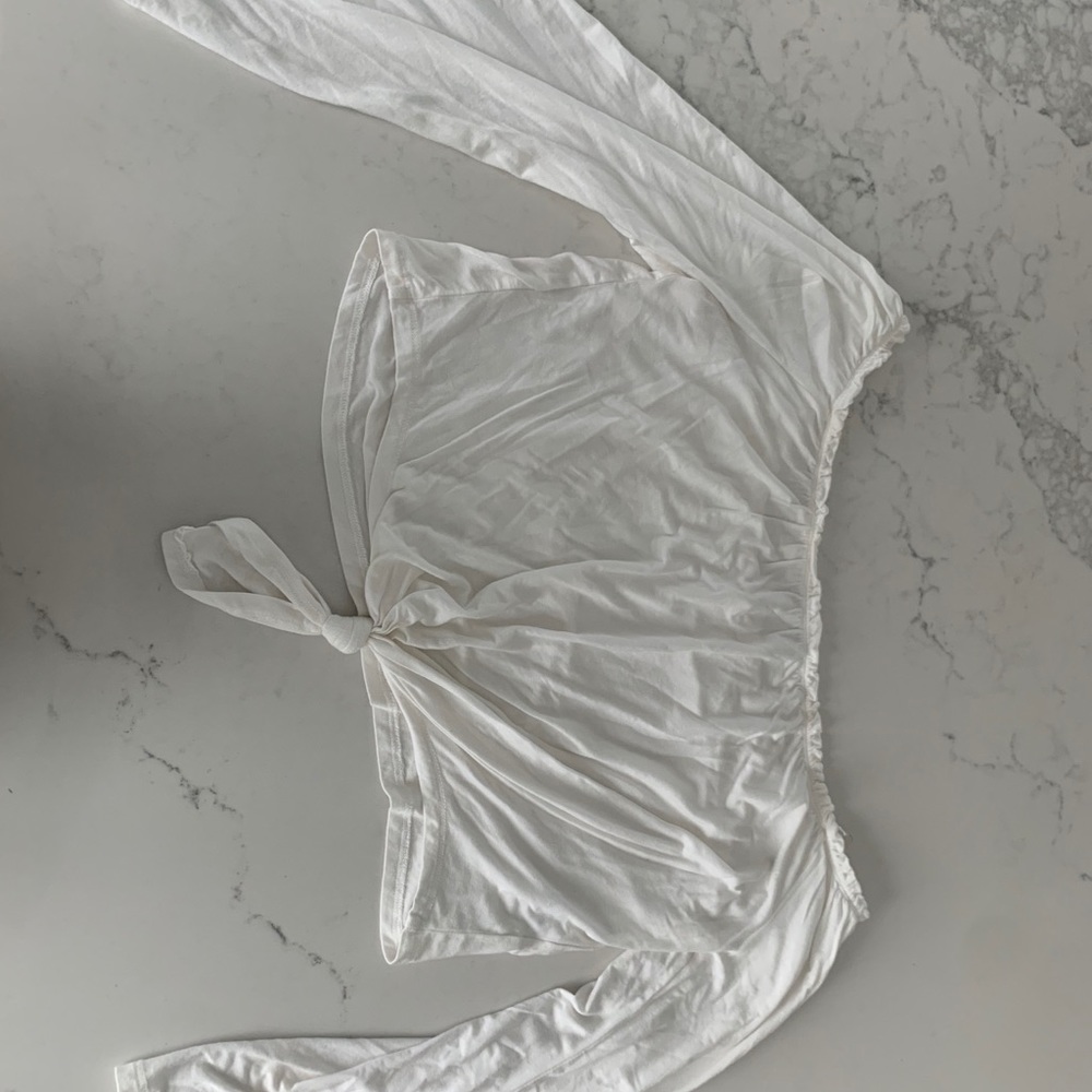 Pacsun off the shoulder bell sleeve top